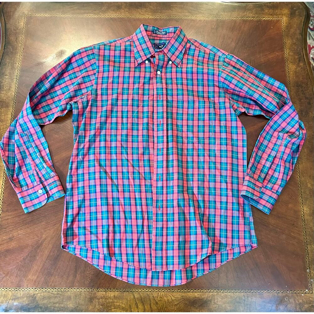 Gant Blazer Plaid Shirt 15 1/2